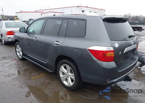 2010 Toyota Highlander Limited V6 z USA, uszkodzony, nr VIN 5TDDK3EH4AS025090